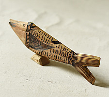 Burn Art | Tribal Wooden Art Pieces - Fish (A)