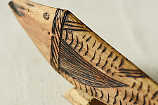 Burn Art | Tribal Wooden Art Pieces - Fish (A)