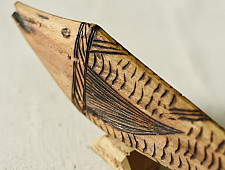 Burn Art | Tribal Wooden Art Pieces - Fish (A)