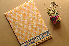 Indigenous Impressions ❣ Hand Block ~ Bagru Printed Cotton Saree
