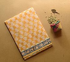Indigenous Impressions ❣ Hand Block ~ Bagru Printed Cotton Saree