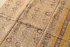 Indigenous Impressions ❣ Hand Block ~ Bagru Printed Cotton Saree
