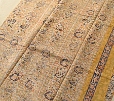 Indigenous Impressions ❣ Hand Block ~ Bagru Printed Cotton Saree