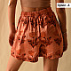 shop Batik Modal Silk Orange Short 