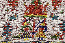 Prachin . प्राचीन  ❂ Saurashtra Region Beaded Old & Antique Wall Hanging