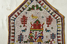 Prachin . प्राचीन  ❂ Saurashtra Region Beaded Old & Antique Wall Hanging