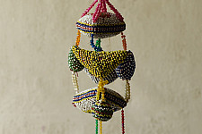 Prachin . प्राचीन ❦ Handmade Old Bead Work  ~ Hanging Latkan - C