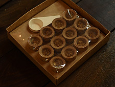 Sugandh ☘ Hawan Guggal + Loban Guggal ~ Incense Cups With Natural Ingredients ( Set of Two)