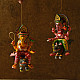 shop Handmade Wooden toy - Flying Ganesha on Mushak (Two Color Options)