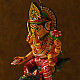 shop Handmade Wooden toy - Flying Ganesha on Mushak (Two Color Options)