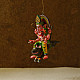 shop Handmade Wooden toy - Flying Ganesha on Mushak (Two Color Options)