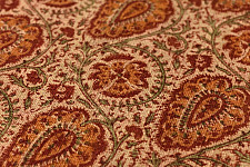 A finite infinity ❧ Kalamkari Natural Color Dhurrie ( 2 X 3 ) - C