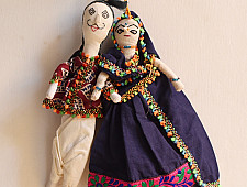 Dhingli | Cotton Handmade Traditional Doll - Set of Two