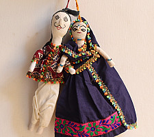 Dhingli | Cotton Handmade Traditional Doll - Set of Two