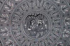 Aripan | Madhubnai Painting - Krishna Raas