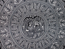 Aripan | Madhubnai Painting - Krishna Raas