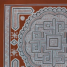 Mandana Art | Painting - Geometric Motifs