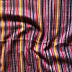 Hand Woven Fabric - Multi Color Stripes