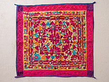 Treasure Trove ~ Rabari Embroidery - Kutchi Old Wall Piece / Chakda