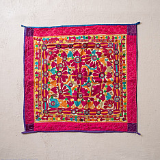 Treasure Trove ~ Rabari Embroidery - Kutchi Old Wall Piece / Chakda