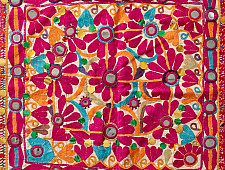 Treasure Trove ~ Rabari Embroidery - Kutchi Old Wall Piece / Chakda
