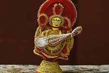 Dhaana Murti . Paddy Craft | Saraswati (Red)