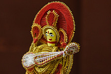 Dhaana Murti . Paddy Craft | Saraswati (Red)