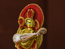 Dhaana Murti . Paddy Craft | Saraswati (Red)