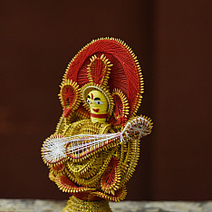 Dhaana Murti . Paddy Craft | Saraswati (Red)
