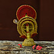 Shop Handmade dhaan murti - Paddy Craft | Saraswati (Red) 