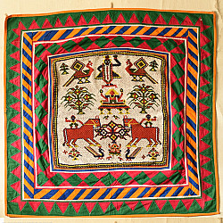Prachin . प्राचीन  ❂ Gujrat Bead Work - Old & Antique Wall Hanging - Shreenathji