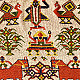 Gujrat Bead Work - Old & Antique Wall Hanging - Shreenathji