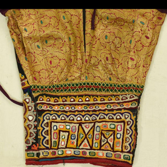 Hand Embroidered Kutchi Old Blouse