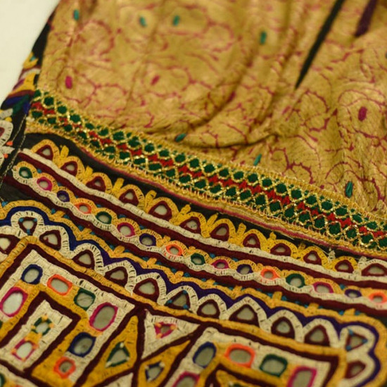 Hand Embroidered Kutchi Old Blouse