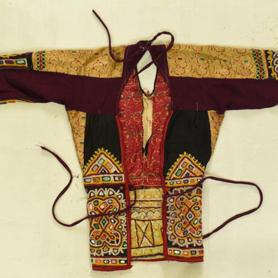 Hand Embroidered Kutchi Old Blouse