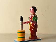 Etikoppaka | Wooden Toy ~ Dhaan
