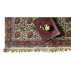A finite infinity...Kalamkari Natural color Duree( 4 X 6 ) ❧ JM