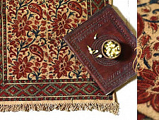 A finite infinity...Kalamkari Natural color Durri ( 2 X 6 ) ❧ B