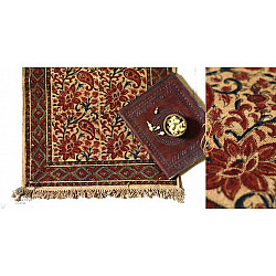 A finite infinity...Kalamkari Natural color Durri ( 2 X 6 ) ❧ B