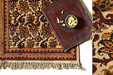 A finite infinity...Kalamkari Natural color Durri ( 2 X 6 ) ❧ D