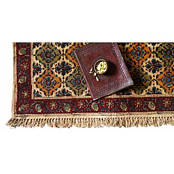 A finite infinity...Kalamkari Natural color Durri ( 4 X 6 ) ❧ P