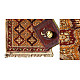 A finite infinity...Kalamkari Natural color Durri ( 2 X 6 ) - A