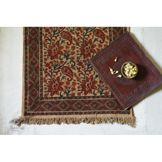 Kalamkari Natural color Durri ( 2 X 6 ) - B