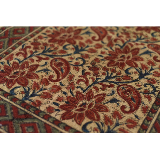 Kalamkari Natural color Durri ( 2 X 6 ) - B