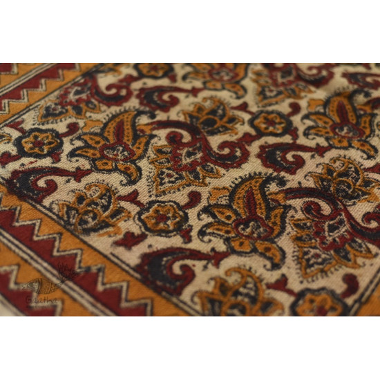 Natural color Kalamkari Durri ( 2 X 6 ) 