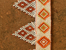 Shubh-Laabh . शुभ लाभ - Handmade Bead Door Toran 