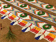 Shubh-Laabh . शुभ लाभ - Door Bead Toran And Side Latkans (Set of Three)