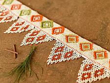 Shubh-Laabh . शुभ लाभ - Handmade Bead Door Toran 