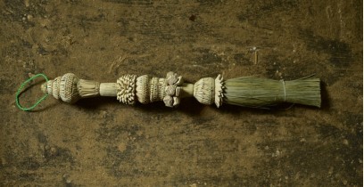 Khajuri . खजुरी  ▣ Date Leaves Broom ▣ Wall Hanging ▣ 1