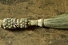 Khajuri . खजुरी  ▣ Date Leaves Broom ▣ Wall Hanging ▣ 5